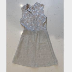 Tailored Rebecca Taylor Collared Sleeveless Dress